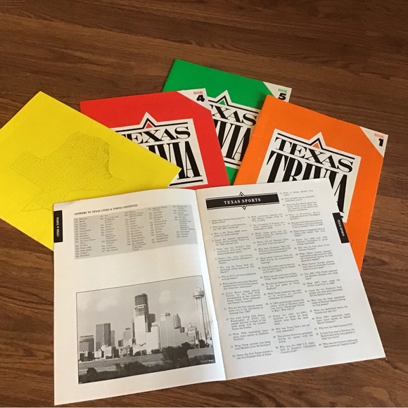 Vintage 1984 Texas Trivia board game - Picture 9 of 12